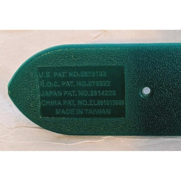 ADIDAS Womens Belt Sporty  Green Stretch Canvas Adjustable Retro Sz Small Preppy - Picture 6 of 15